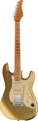 Mooer GTRS Guitar Standard S801 Gold Gold avec finition du manche mate