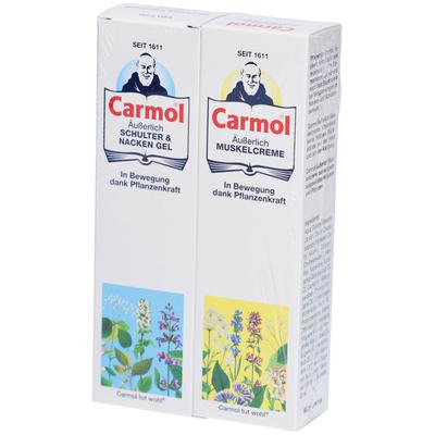 Carmol Äußerlich Set Muskelcr.&Schulter-&Nack.Gel 2x60 g Kombipackung