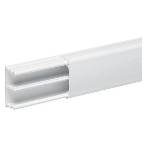 Schneider Electric Mini-Kanal OptiLine-1835 2 FächerHöhe 18 mm, Breite 35 mm, Länge 2100 mmKunststof (Kabelkanal, 210 cm) (ISM14400)