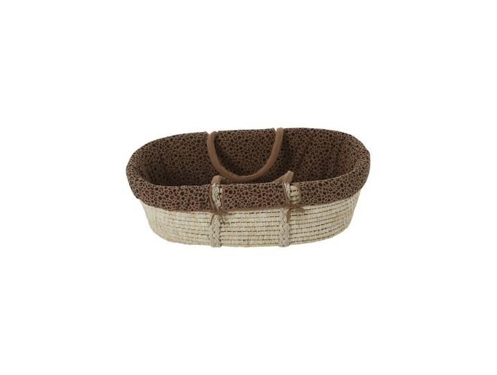 Envie de Fraise Baby-Reisebett Baby Moseskorb aus geflochtenen Naturfasern