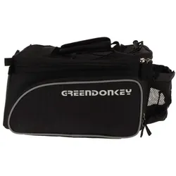 Greendonkey, Velotasche, (Gepäckträgertasche)