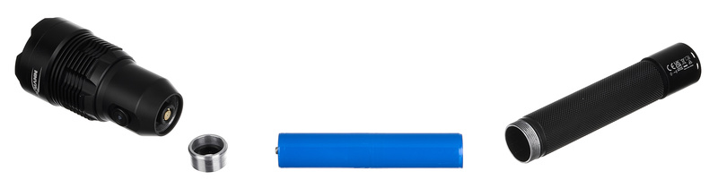 Ansmann T12000FR LED Torch Lamp nero
