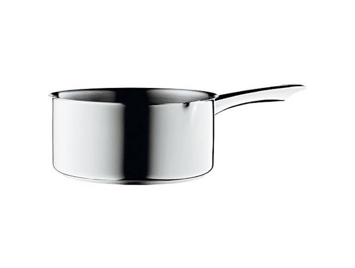 WMF Stielkasserolle 16cm, mit Schnaupe, kleiner Topf ohne Deckel, Kochtopf klein 1,5l, Milchtopf Induktion, Cromargan Edelstahl poliert, unbeschichtet
