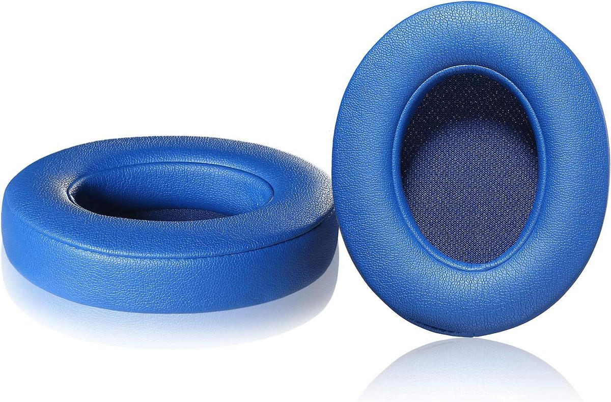 JARMOR Memory Foam Oorkussens voor Beats Studio 2.0 en Studio 3.0 Over-Ear Hoofdtelefoon - Blauw
