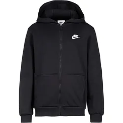 Nike NSW CLUB Sweatjacke Kinder | Gr. 122/128 | schwarz - schwarz