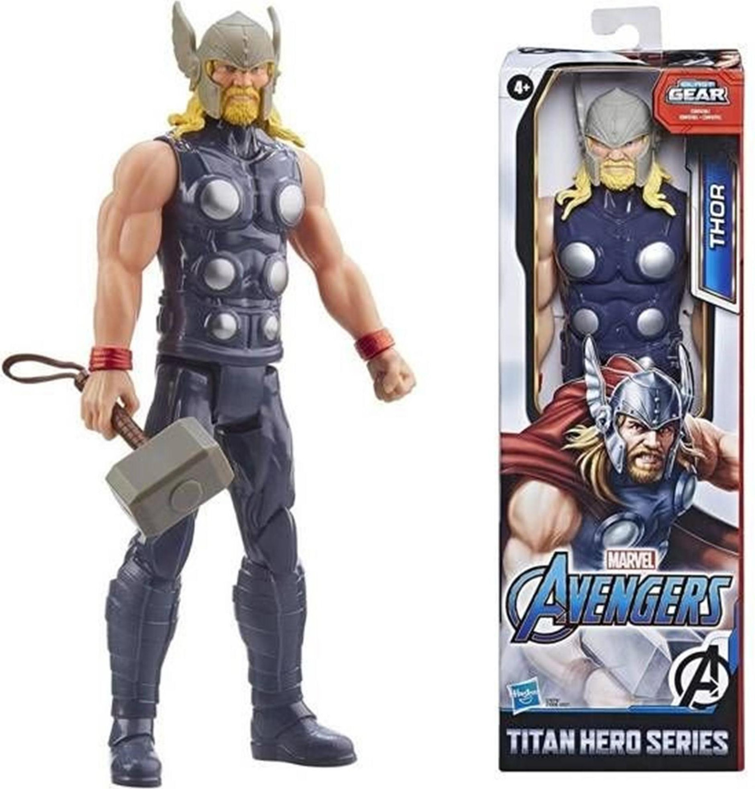 Hasbro Marvel Avengers Titan Hero Series Blast Gear Thor, meerkleurig