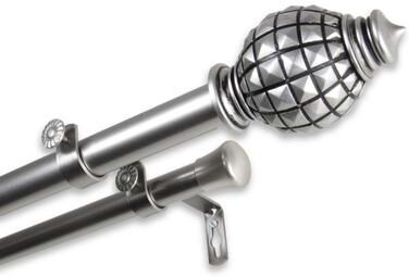 InStyleDesign Thalia Adjustable Double Curtain Rod