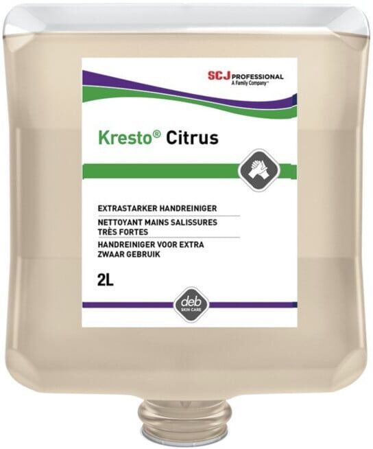 Kresto Nettoyant Mains Agrumes Cartouche 2L VE ; SC Johnson Professional (CIT2LT)