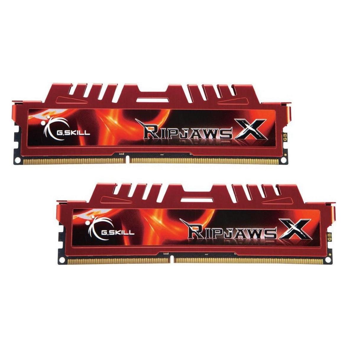G.Skill RipjawsX (2 x 8GB, 1600 MHz, DDR3-RAM, DIMM) (F3-12800CL10D-16GBXL)