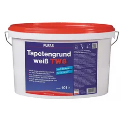 PUFAS Tapetengrund weiß TW8 2,5 l