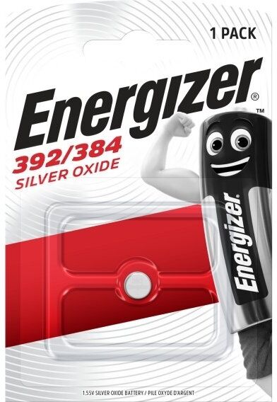 Energizer Silver Oxide 392 Knapcelle Batteri, 1stk