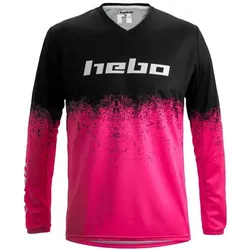 Hebo, Unisex, Velotrikot, Pro Dripped (152), Rosa