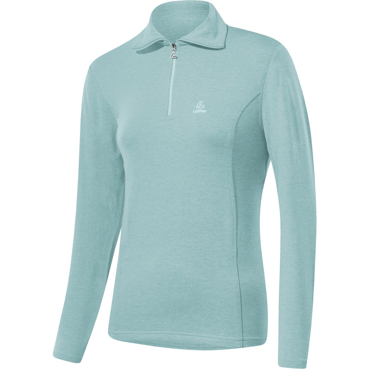 Löffler Women Midlayer Turtle Transtex silverblue (482) 44 10990-482-44