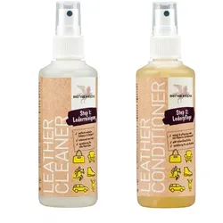 B&E Lederpflege im Set Leather Cleaner und Conditioner