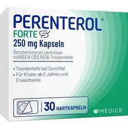 PERENTEROL forte 250 mg Kapseln Blister 30 St