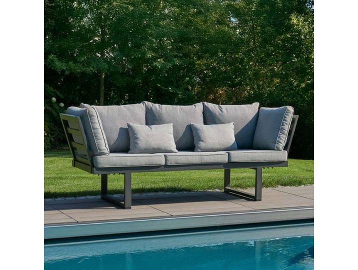 LC Garden Bondino Diningsofa verstellbar Aluminium/Polyester