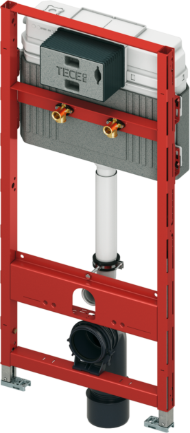 TECE TECEprofil WC-Modul 9300366 BH 1340 mm, mit Spülkasten, Anschluss für Wandarmatur