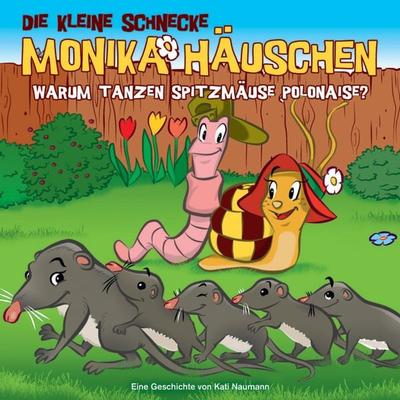 Die kleine Schnecke Monika Häuschen - CD / 36: Warum tanzen Spitzmäuse Polonaise? - Kati Naumann,Klaus Brotmann, CD, 0602537545650