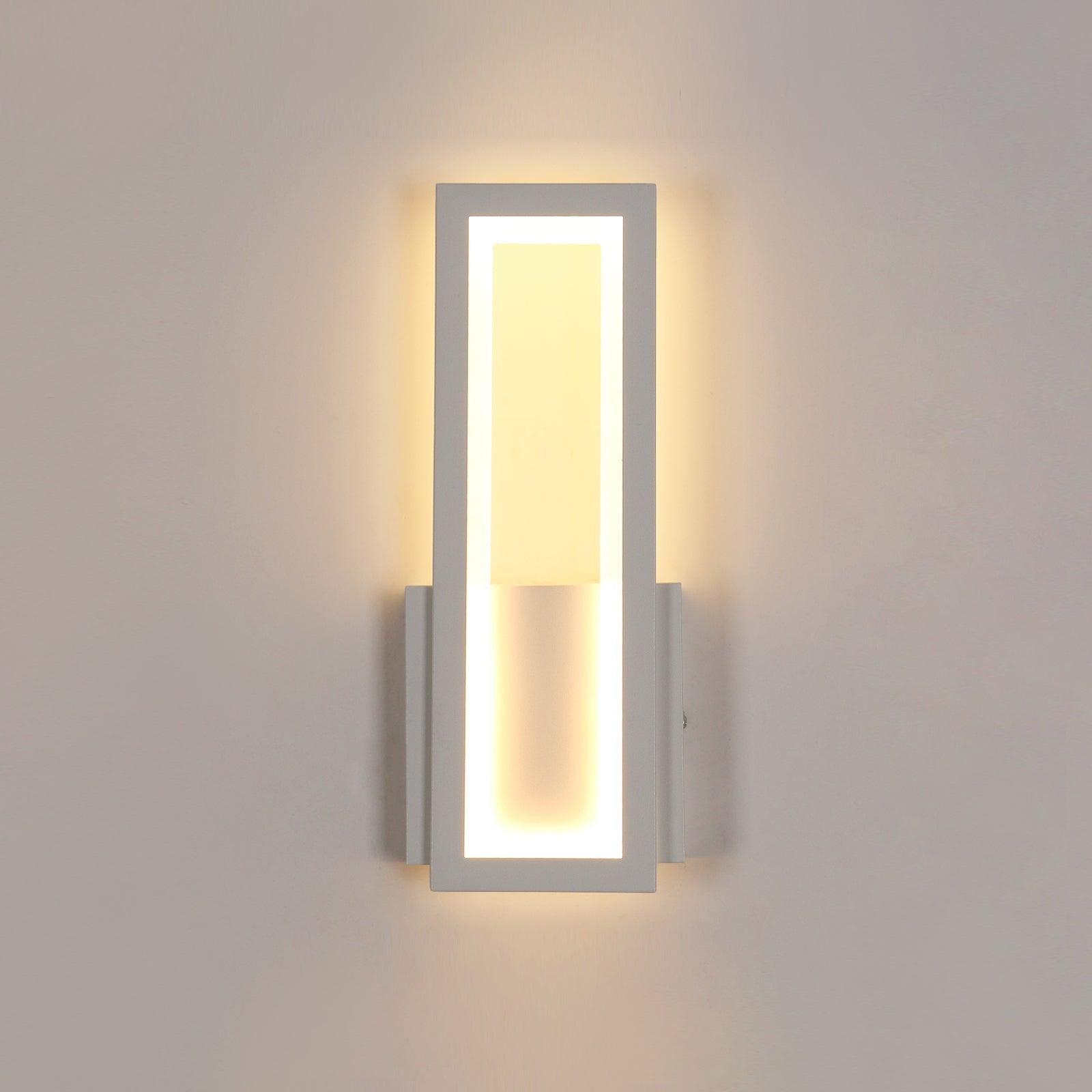 COMELY LED Wandlamp, Rechthoekig, Wit