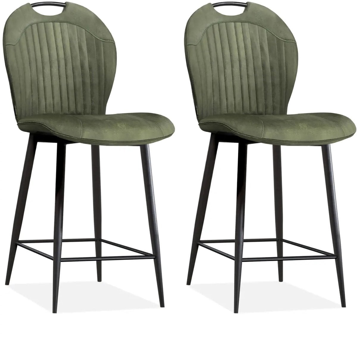 MX Sofa Barstoel Capri Olive set van 2 stoelen