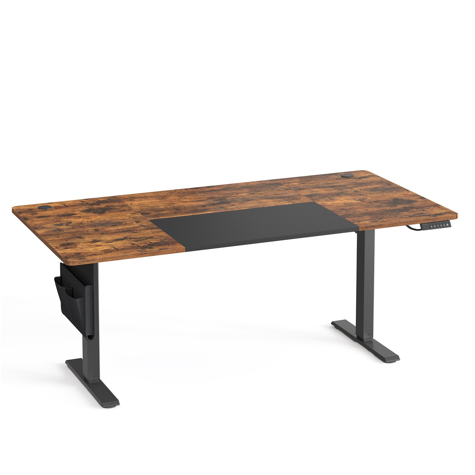 SONGMICS Höhenverstellbarer Stehtisch, 180 x 80 cm, Memory-Funktion LSDB35028KD01