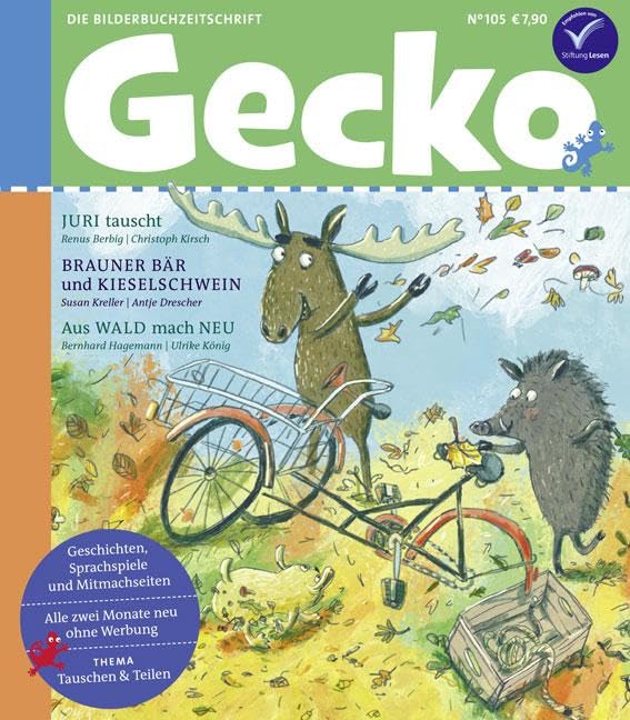 Renus Berbig - Gecko Kinderzeitschrift Band 105: Thema: Tauschen & Teilen - Preis vom 09.10.2026 07:28:09 h