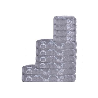Handtuch JOOP "Handtuch 10er Pack", grau, B:50cm, Obermaterial: 100% Baumwolle CO., Handtücher