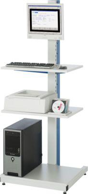 Computer-Ständer Typ 6018, B 650 x T 650 x H 1850 mm, stationär