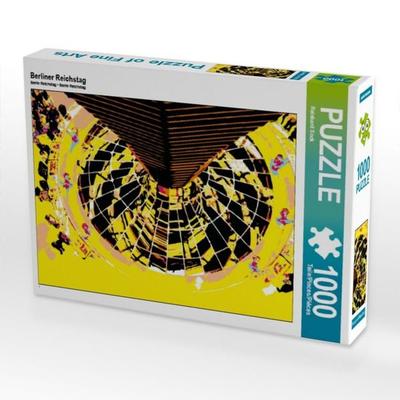 CALVENDO Puzzle Berliner Reichstag 1000 Teile Puzzle hoch | 1000 Teile Lege-Größe 64 × 48 cm Foto-Puzzle für glückliche Stunden