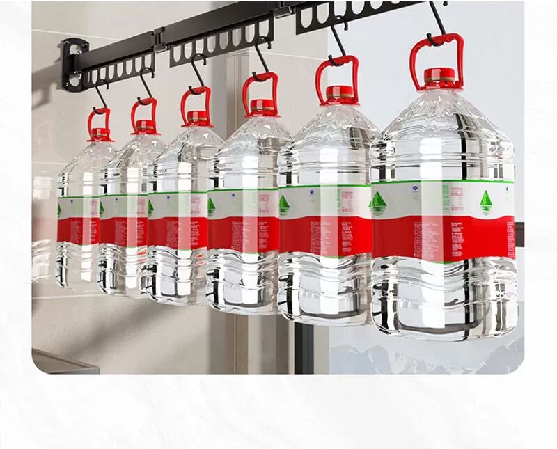 INF Platzsparender, zusammenklappbarer Wäscheständer model 2