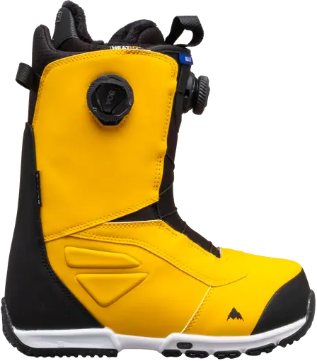 Burton Ruler Boa Snowboard Boots (Goldenrod)  - Black;Yellow - Size: 6 EU