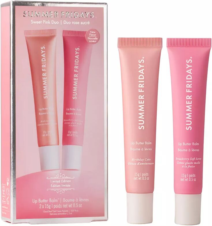 SUMMER FRIDAYS - Sweet Pink - Lippenpflege Set, Set, Fantasie