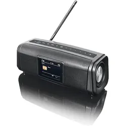PEAQ PPA 460 DAB+ Tuner Bluetooth-Lautsprecher, Schwarz