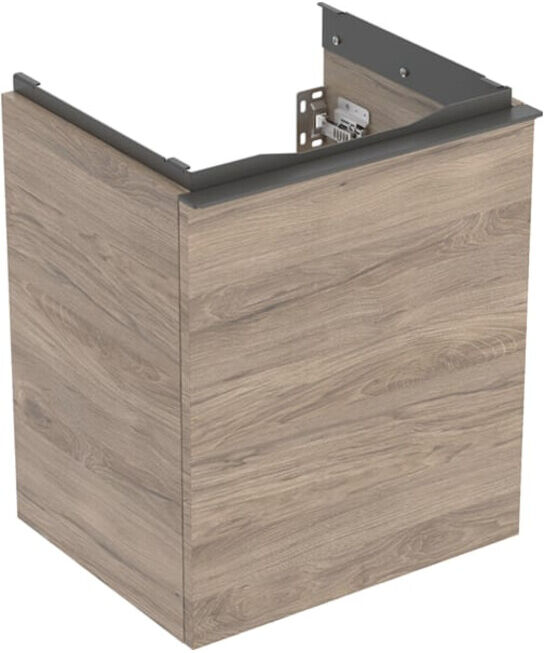 Geberit Meuble sous lavabo Acanto 1 tiroir, L 45 cm, noyer / lave mat (503002JR1)
