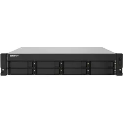 QNAP TS-832PXU-4G (0 TB), NAS, Schwarz