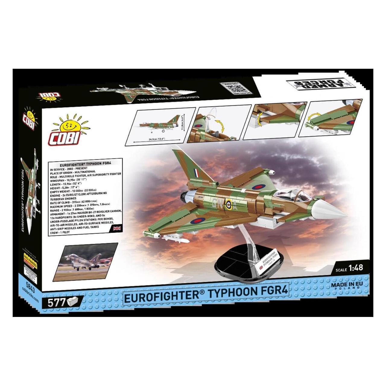 Cobi Eurofighter Typhoon FGR4 577 pcs (5843)