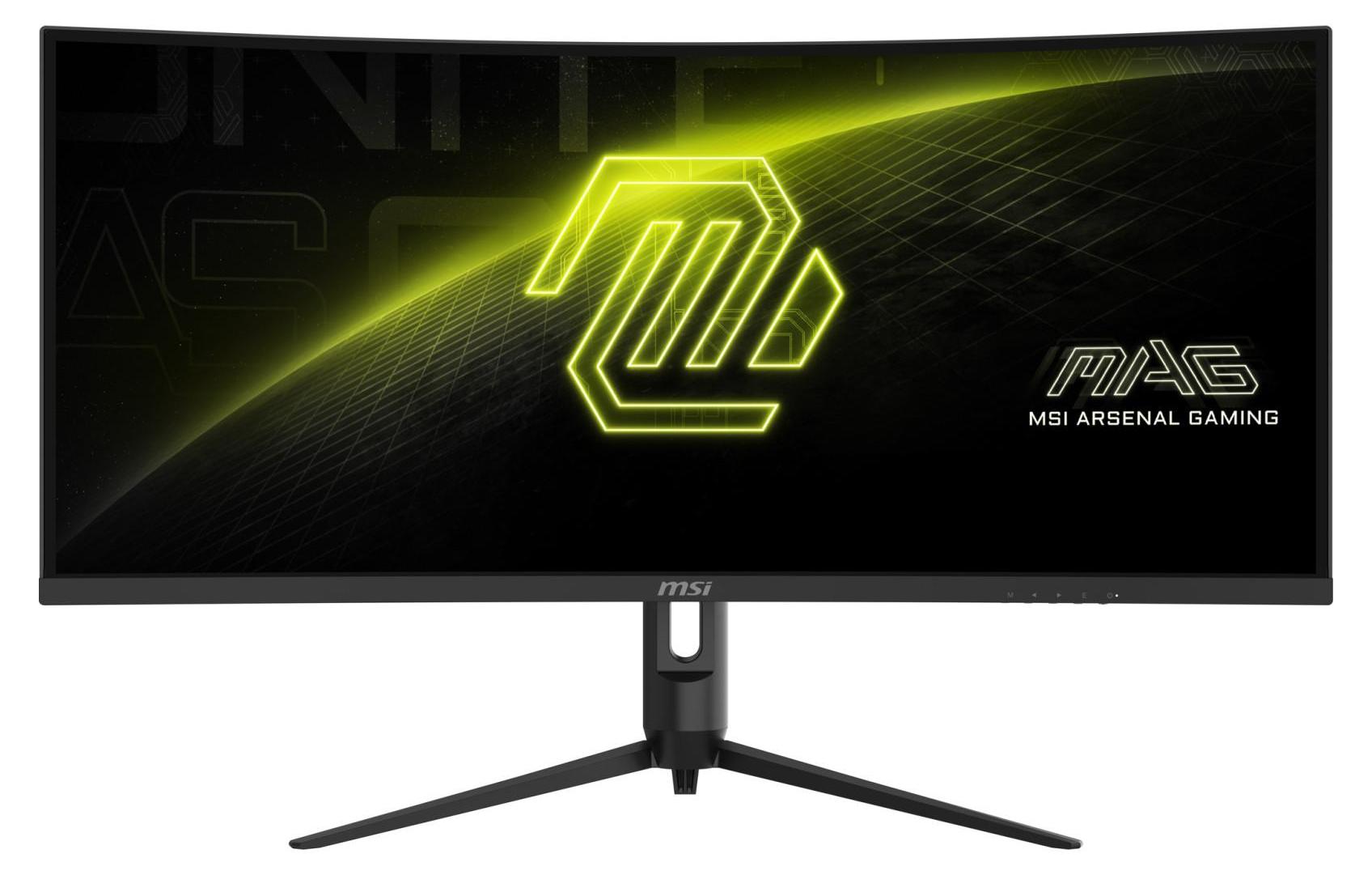MSI MAG 342CQR E2, 86,4 cm (34"), 3440 x 1440 Pixel, UltraWide Quad HD, LCD, 1 ms, Schwarz