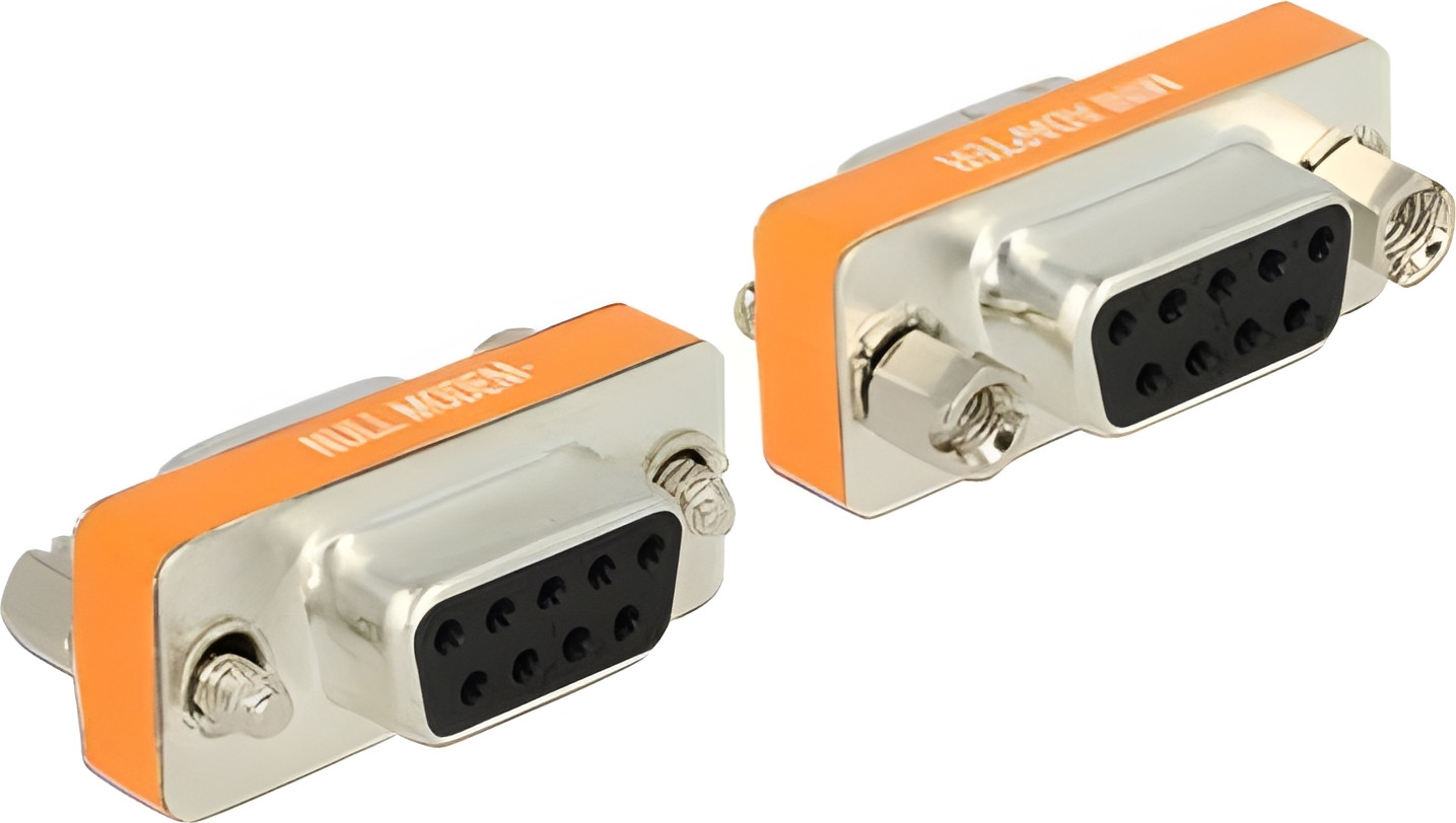Delock Adapter D-Sub9 naar D-Sub9 Bu/Bu