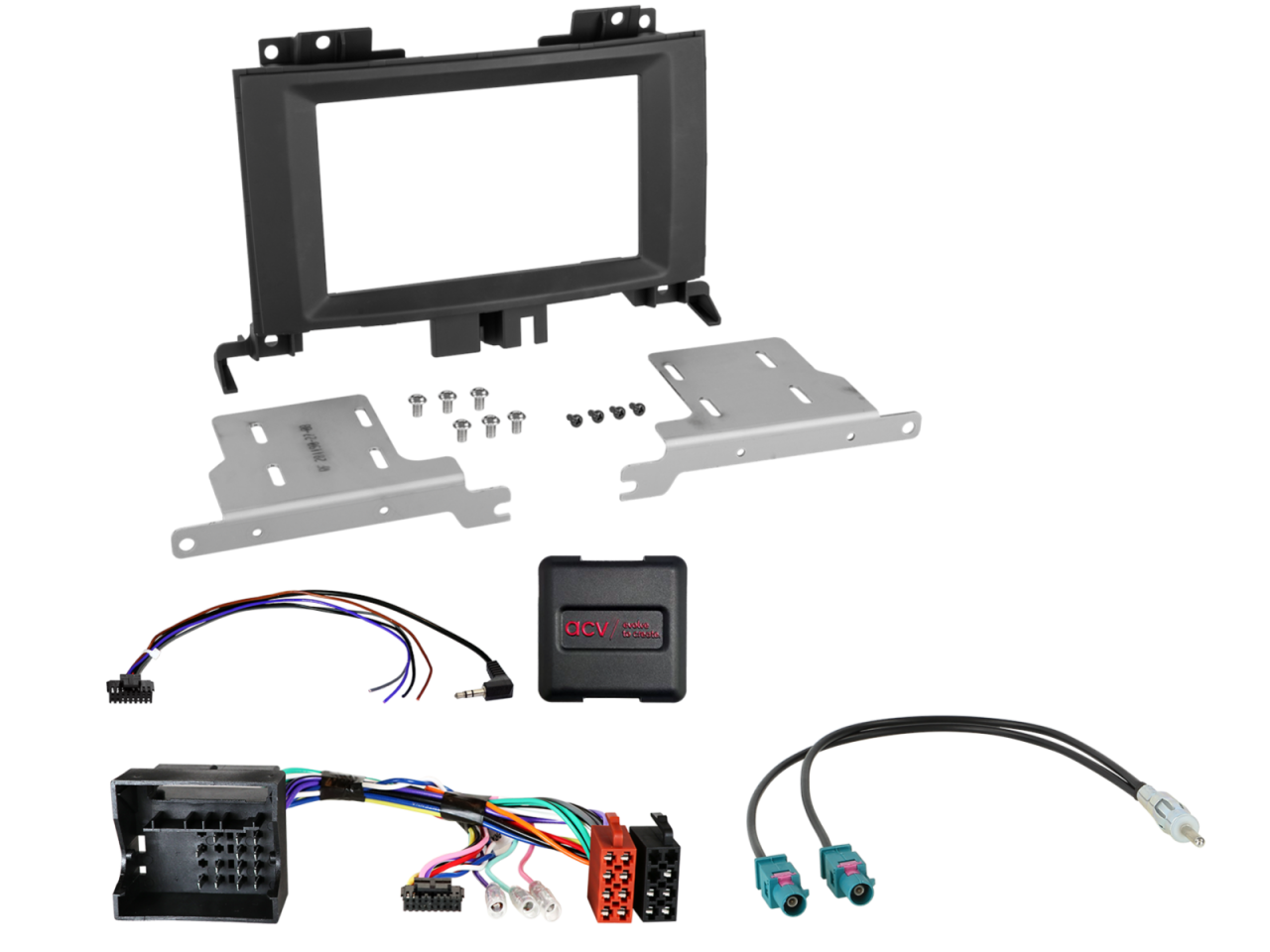 ACV 2-DIN Kit Mercedes Sprinter(W906)/VW Crafter I LFB/Antenne