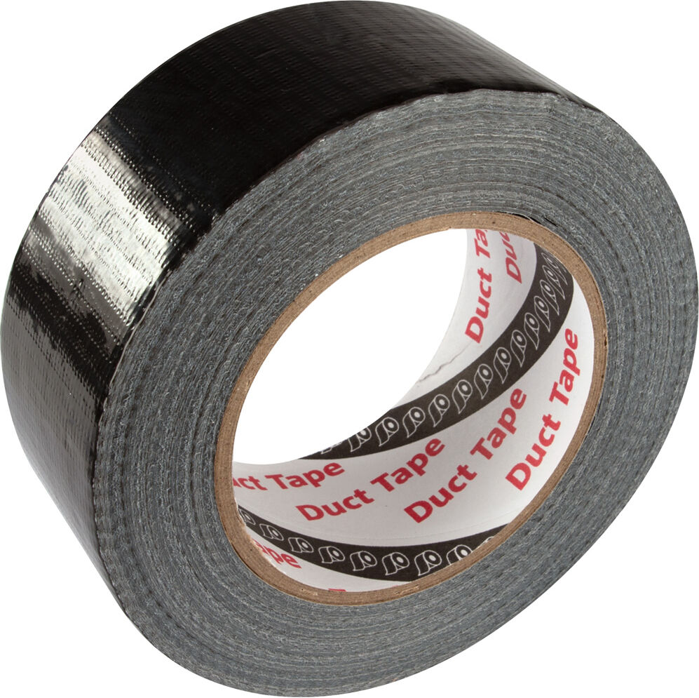 Gaffa Tape Ducttape Panzertape Gewebe- Klebeband Gerband 241, Schwarz 48mm X 50m Bxl