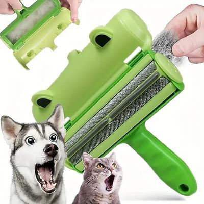 Entfernen Sie Tierhaare sofort – wiederverwendbarer Haarentferner für Hunde Katzen-Haarroller für Sofas