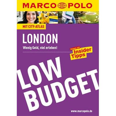 MARCO POLO Reiseführer LowBudget London, Taschenbuch von Kathleen Becker,Michael Pohl, MairDuMont