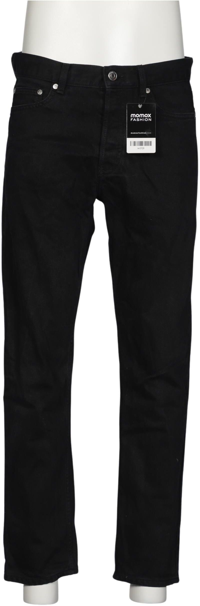 Arket Herren Jeans, Schwarz, Gr. W30, Baumwolle - Second Hand