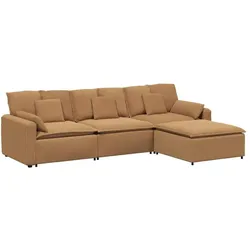 vidaXL, Sofa + Bettsofa, Gadenus (Modular Sofa)