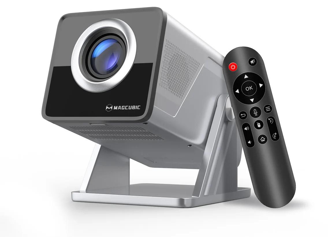 Smart Beamer X7 - Android 14 - 8K Unterstützung 1080p - 1000 ANSI 20000 Lumen 102-330 cm Bild - Autofokus & automatische Trapezkorrektur - Sprachfernbedienung - Heim & Outdoor
