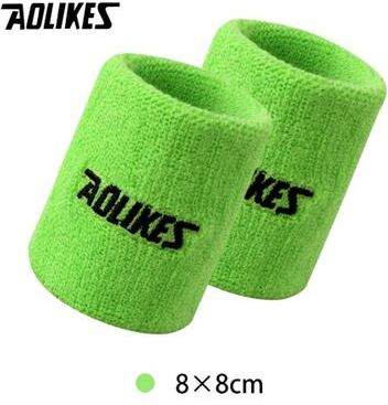 Uplift Treasures AOLIKES Cotton Sports Wrist Sweatband For Gym And Tennis 7