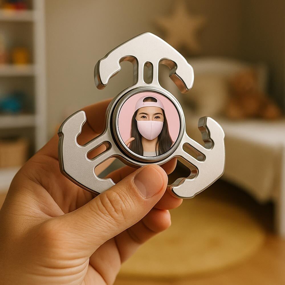 Ocadeau Hand Spinner ancre photo