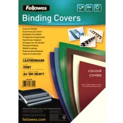 Fellowes Deckblatt Delta 5370004 DIN A4 elfenbein 100 St./Pack.