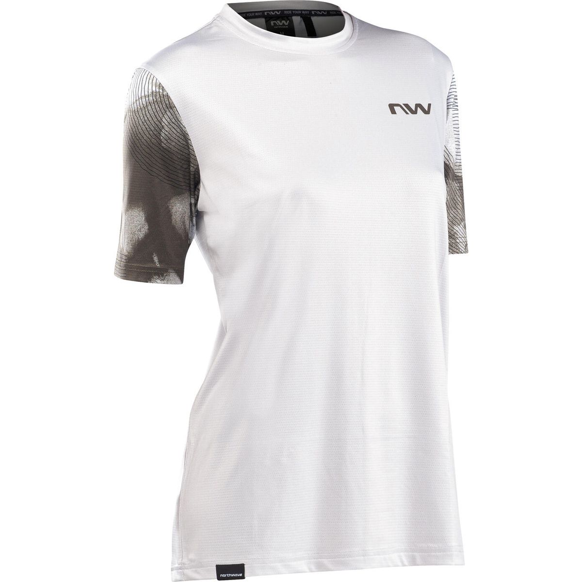 Northwave Xtrail 2 Woman Jersey Short Sleeve light grey (87) XS 89221047-87-XS