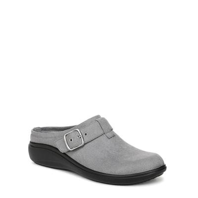 Women's Balance Slip-On Clog by LifeStride in Graphite Suede (Size 11 M)